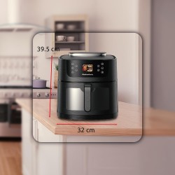 MelchioniFamily Friggitrice ad Aria DORA 8Lt con IA