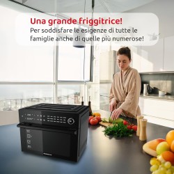 MelchioniFamily Friggitrice ad Aria e Forno Benedetta 30Lt