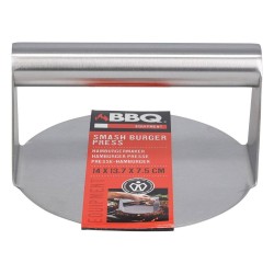 Pressa hamburger Smash BBQ Inox Cromo satinato