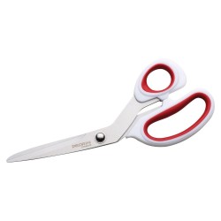 Forbici Cucina Pedrini 21cm Bianco e Rosso Acciaio Titanio